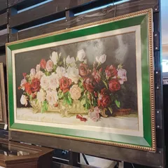 2001年 藤井武 油彩 F22号 縦24cm 横66cm 世界に1枚の絵