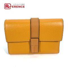 LOEWE ロエベ 3つ折り財布 アナグラム スモール バーティカルウォレット レザー