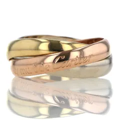 4F144/カルティエ/トリニティリング/3連/750/49/6.9g/箱付き 【公式通販】