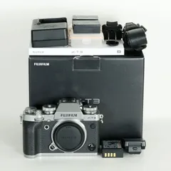 オマケ付】FUJIFILM X-T10 ボディ シルバー＋予備バッテリー