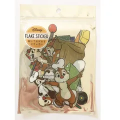 【数量限定】チップ&デール ビッグ DWS21 フレークステッカー ディズニー マルチカラー S&Cコーポレーション
