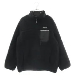 GUESS (ゲス) UNI ZIP UP JACKET ジップアップボアジャケット MK4K7481 ブラックのサムネイル