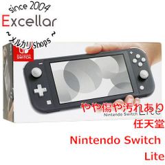 [bn:6] 任天堂　Nintendo Switch Lite(ニンテンドースイッチ ライト)　HDH-S-GAZAA　グレー　液晶画面いたみ 元箱あり