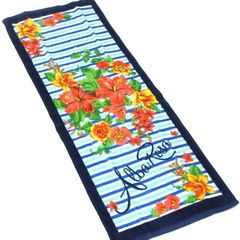 알바 로사 스포츠 타월 미니 목욕 타월 40 × 110cm 블루 면 100 % 장기 보존