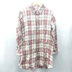 ◇ ⊇ RALPH LAUREN ラルフローレン チェック柄 長袖 シャツ サイズ表記なし レッド系 メンズ E  【1502180025419】