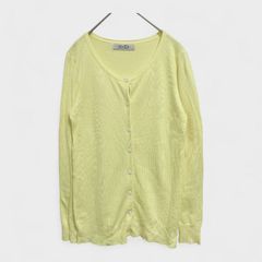 【訳アリ】【ステラ】『stella』[ニットカーディガン] イエロー系 黄色系 (S~M) 商品A2352 管理D