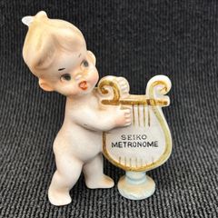 昭和レトロ セトクラフト 女の子 陶器 置物 人形 ヴィンテージ - メルカリ