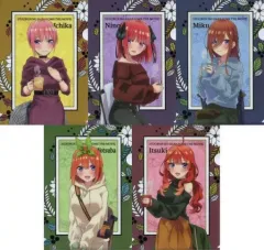 【中古】クリアファイル 全5種セット 「五等分の花嫁∬ ブラインドクリアファイル Cafe Time」