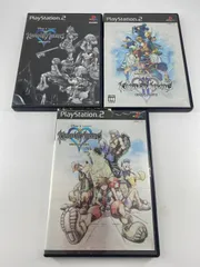 PS2　3本セット キングダムハーツ 1 2 ファイナルミックス