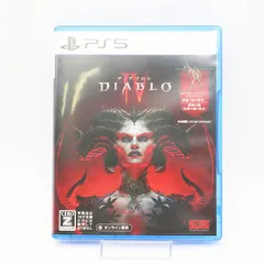 中古美品 プレステ5 PS5ソフト DIABLOⅣ ディアブロ4 SR7-08-72