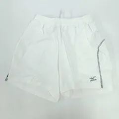 【未使用】ミズノ ハーフ ショーツ パンツ S ホワイト A75RW-90201 レディース MIZUNO スポーツ テニス バドミントン トレーニングウェア