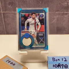 2019-20 Topps  Juan Bernat 23/75 Paris Saint Germain Meaningful Material Blue Parallel ジャージ Relic カード