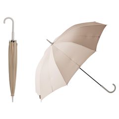 【特価商品】長傘 雨傘 傘 晴雨兼用 兼用 レディース メンズ シュパット ボタンレス 58cm (手を濡らさずまとまる) アンブレラ Shupatto (marna) マーナ