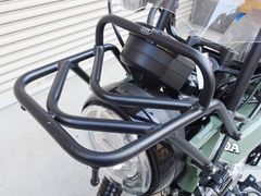 HONDA CT125 ヘッドライトキャリア 極太20mm ハードタイプ マッドブラック