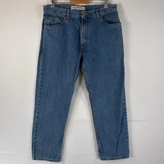 古着 リーバイス Levi's デニムパンツ 505 ブルーデニム ジーンズ ジーパン ストレート 大きいサイズ w36 L30 インディゴブルー メンズ