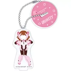 【中古】キーホルダー 麗日お茶子 「僕のヒーローアカデミア THE MOVIE ユアネクスト トレーディングスタンド付アクリルキーホルダー ゆるパレット」