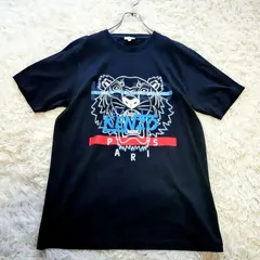 KENZO SS BLACKCOLOR TIGER-PARIS コットン T-SHIRT/M