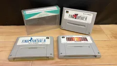 ファイナルファンタジーⅣ ファイナルファンタジーⅥ フロントミッション スーパーファミコン mHH094 ● ★