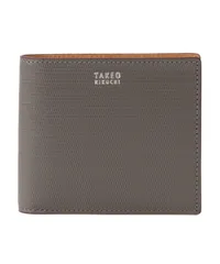 [ タケオキクチ ] 財布 【ミニメッシュ レザー】2つ折り財布 07001520 メンズ ダークグレー(513) 00 [ダークグレー(513)] [00]