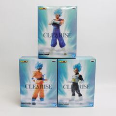 ☆117　ドラゴンボール フィギュア  CLEARISE　孫悟空 ベジータ ベジット　３体セット