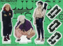 【中古】アクリルスタンド・アクリルパネル [単品] 五条悟＆虎杖悠仁＆乙骨憂太 五条と二人の問題児アクリルスタンド 「呪術廻戦」 ジャンプGIGA 2024 SUMMER付録