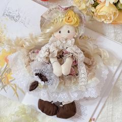 カントリードール　手作り人形 26.ハンドメイドドール 手作り人形 カントリードール ナチュラル