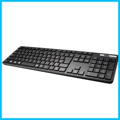 【特価セール】TK-FBM120KBK/EC ブラック iPad/Surface/テンキー付 最大3台マルチペアリング対応 抗菌 メンブレン 薄型 テンキー付 フルキーボード Bluetooth ワイヤレスキーボード エレコム