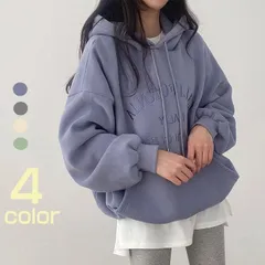 パーカー レディース 長袖 トップス プルオーバー ルームウェア スウェット 刺繍 文字 春 秋 冬 カジュアル ポケット付きhaojiang18