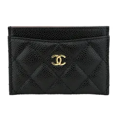 新品 シャネル CHANEL カードケース PORTE-CARTES CLASSIQUE ブラック