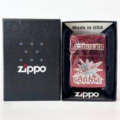 2020年製】ZIPPO ジッポー ライター JUGGLER GOGO! CHANCE RED
