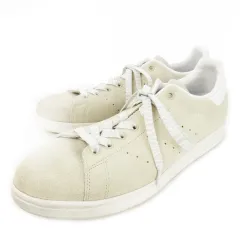 アディダスオリジナルス adidas originals STAN SMITH スニーカー レースアップ スエード パンチング 28.0cm ベージュ FV1091 /CK16 ■GY19