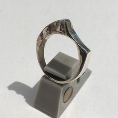 厚みのあるシルバー925リング　新品　10号サイズ