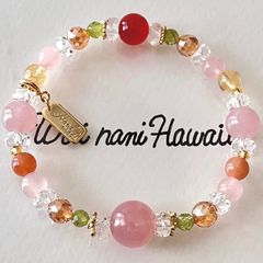 『 Makana from summer 夏果実 』パワーストーンブレスレット②