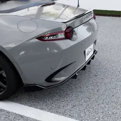 【送料無料】マツダ MX-5 ミアータ ND 2016+ リアバンパーリップスポイラー リアディフューザー 外装カスタム | ピアノブラック / カーボン調 | xaQk994