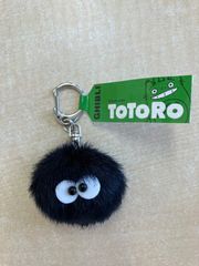 サンアロー　ジブリ　となりのトトロ　キーホルダー　まっくろクロスケ　K9070