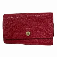 ルイヴィトン　Louis Vuitton　モノグラム・アンプラント　ミュルティクレ6　M63708　キーケース　レディース