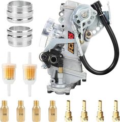 Jetsetmoto 互換品亜鉛製FCR35 キャブレター オートバイ 35mm ケーヒン 修理 交換 社外品 汎用 適応車種：200cc-350cc バイク用品(FCR35)