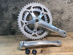 IU179 スギノ sugino XD クランクセット スクエアーテーパー 165mm 48/34T
