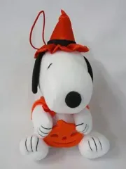 【中古】ぬいぐるみ  スヌーピー(カボチャ) アクセサリーチャーム(ぬいぐるみ) ミスドハロウィーンボックス 「SNOOPY」