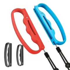 ジョイコン ボクシング グリップ フィットボクシング 2個セット 任天堂 nintendo switch joy-con 持ちやすい 握りやすい レッド×ブルー