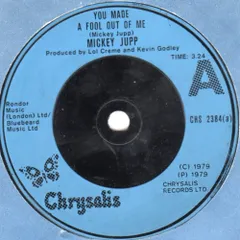 英7” Mickey Jupp You Made A Fool Out Of Me CHS2384 Chrysalis /00080