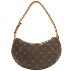 ルイヴィトン LOUIS VUITTON ショルダーバッグ ポシェットクロワッサン モノグラムキャンバス モノグラム ゴールド金具 M51510 MI0084【中古】