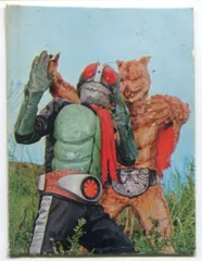 旧仮面ライダーカード　NO.81 レッツゴー　ライダーキック　エラー品 旧仮面ライダーカード NO.81 レッツゴー ライダーキック エラー品 旧