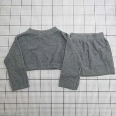 ◇ ⊆ Heather ニットセットアップ グレー系 F レディース E  【1509100021919】