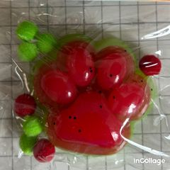 【No.545】肉球スクイーズ　⚠️未検品【袋の状態の悪い物も含まれます】