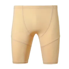 メンズ ロング ボクサー パンツ スポーツ 男性下着 ストレッチ フィットネス シンプル アンダーウェア 快適フィット スポーツ 大きいサイズ 黒 白 赤 ms-010