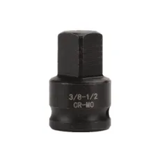 新品 インパクトソケット変換アダプター 差込角変換ソケット 3/8 - 1/2CR-MO