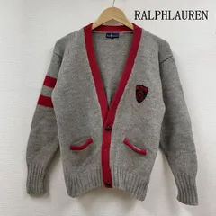 RALPHLAUREN ラルフローレン カーディガン 長袖 カーディガン ウール ニット 長袖 くるみボタン ワッペン セーター c-tk6427