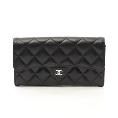 CHANEL シャネル クラシック ロング フラップ ウォレット マトラッセ 二つ折り長財布のサムネイル