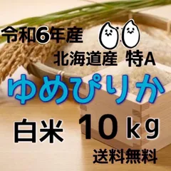 令和6年産 北海道米　ゆめぴりか　白米　10kg